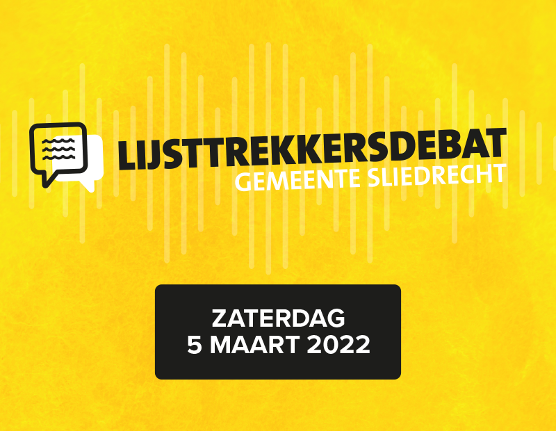 Homepagina lijsttrekkersdebat 